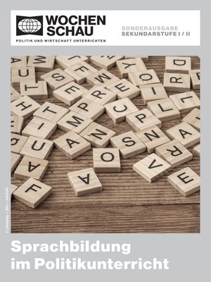 cover image of Sprachbildung im Politikunterricht